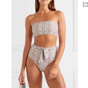 Faithfull the Brand Lucy High Waist Floral Bikini